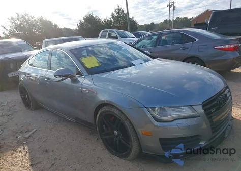 2012 Audi A7 Premium from USA, damaged, VIN WAUSGAFC6CN017904